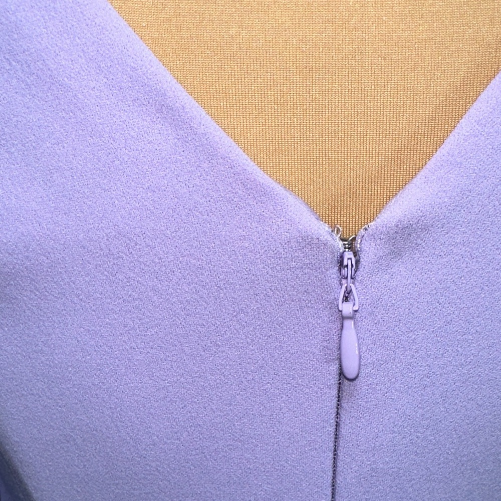Calvin Klein Lavender Long Sleeve Dress - Picture 4 of 16